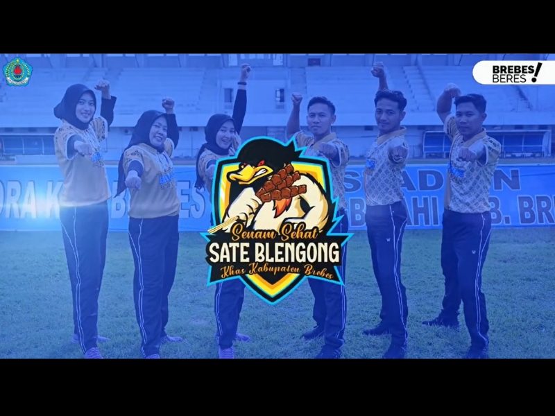 Senam Sate Blengon Khas Brebes